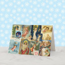 Search for non religious christmas cards Vintage