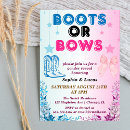 Search for boots or bows gender reveal Rodeo