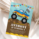 Search for in the mud invitations Monster truck