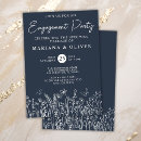 Search for navy blue engagement party invitations Simple