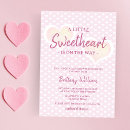 Search for valentines baby girl shower invitations Simple