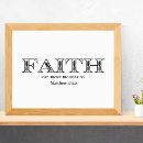 Search for faith posters Black and white