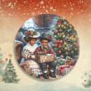 Search for african american christmas stickers Retro