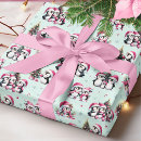 Search for mint christmas wrapping paper Pink