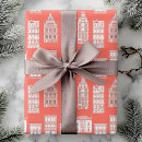 Search for city buildings wrapping paper Modern