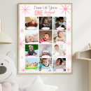 Search for photo collage girl nursery decor 1st birthday