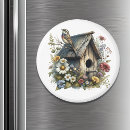 Search for pretty bird magnets Flowers