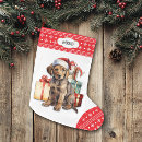 Search for chocolate christmas stockings Puppy