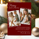 Search for maroon christmas cards Photo collage