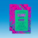 Search for slime party invitations Rainbow