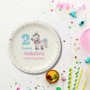 Search for pastel rainbow plates Magical birthday party