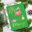 Search for palm tree christmas cards Pink
