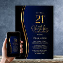 Search for blue and gold invitations Elegant