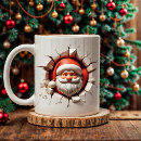 Search for santa claus coffee mugs Jolly
