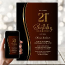 Search for orange gold invitations Modern