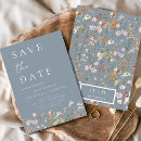 Search for blue save the dates Boho