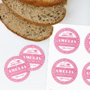 Search for red food stickers White