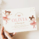 Search for tutu birthday invitations Ballet birthday party