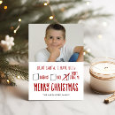 Search for dear santa cards Naughty or nice