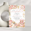 Search for a little snowflake baby shower invitations Pink