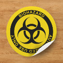 Search for biohazard stickers Black and yellow