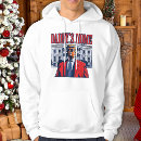 Search for trump hoodies White