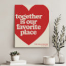 Search for red love heart posters Modern