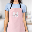 Search for letter x aprons For her