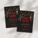 Search for kids music birthday invitations Rock and roll