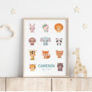 Search for animal kids posters Illustration