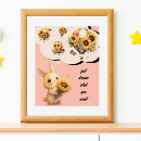 Search for cute rabbits posters Pink