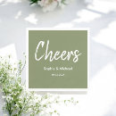 Search for sage green wedding napkins Cheers