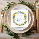 Search for blue lemon napkins Citrus