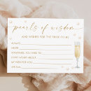 Search for pearls of wisdom Pearls and prosecco
