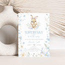 Search for rabbit baby shower invitations A little bunny