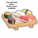 Search for white salmon stickers Sushi