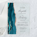 Search for teal rose wedding invitations Modern