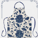 Search for blue and cream aprons Botanical