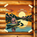 Search for kayak art Sunset