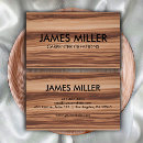 Search for wooden business cards Carpenters