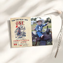 Search for vintage 1st birthday invitations Western first birthday party