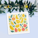 Search for citrus fruit napkins Modern