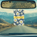 Search for daisy car air fresheners Pattern of flowers