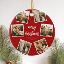 Search for red and white christmas tree decorations Calligraphy script