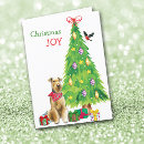 Search for airedale christmas cards Cute