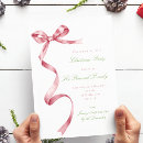 Search for elegant seasonal invitations Red and white