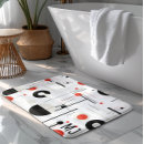 Search for red gray and black bathroom accessories Grey
