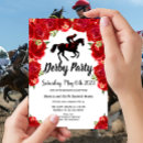 Search for race day invitations Horse race party
