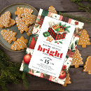 Search for greens seasonal invitations Red green