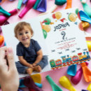 Search for two two train birthday invitations 2nd